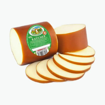 Smoked processed cheese in sausage shape 400 g