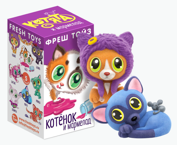 Fresh Toys Box Fruchtgummis mit Kitty