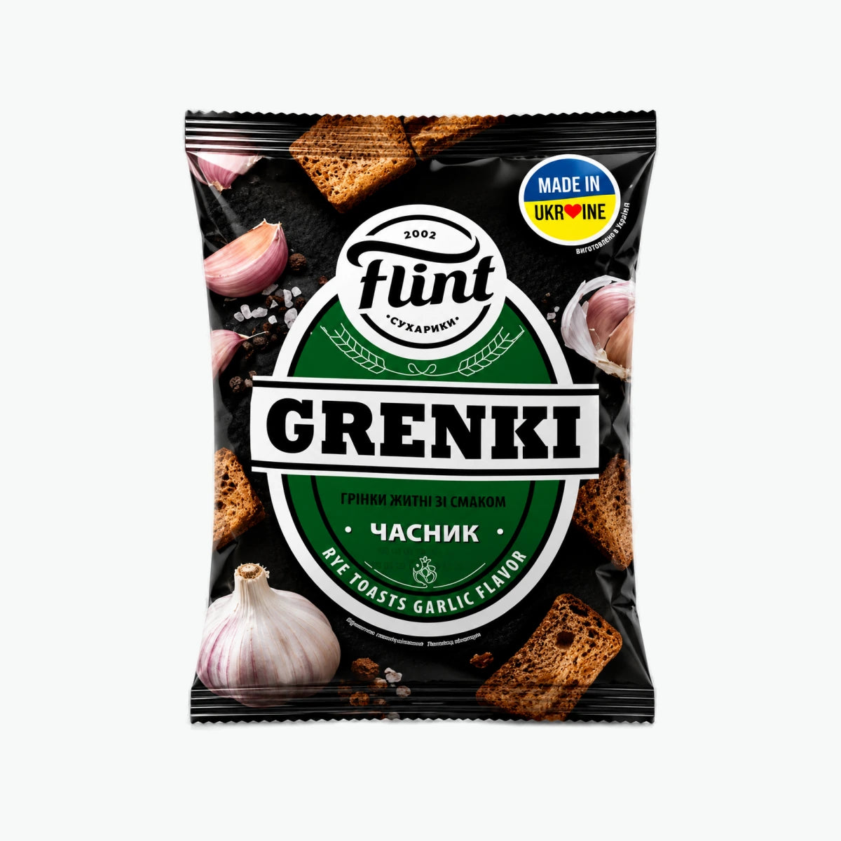 Flint Roggenmischbrotsnack mit Knoblauchgeschmack