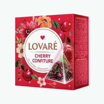 Lovare Tee "Kirschkonfitüre" Schwarztee