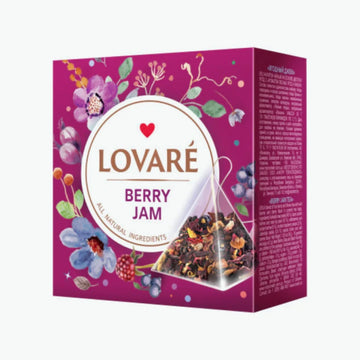 Lovare Früchtetee Beerenmarmelade, 15 Beutel