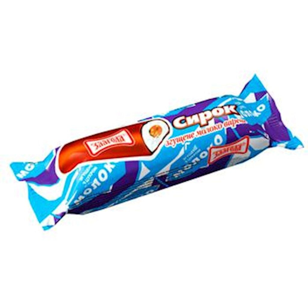 Zlagoda Quarkriegel in Glasur mit Kondensmilch