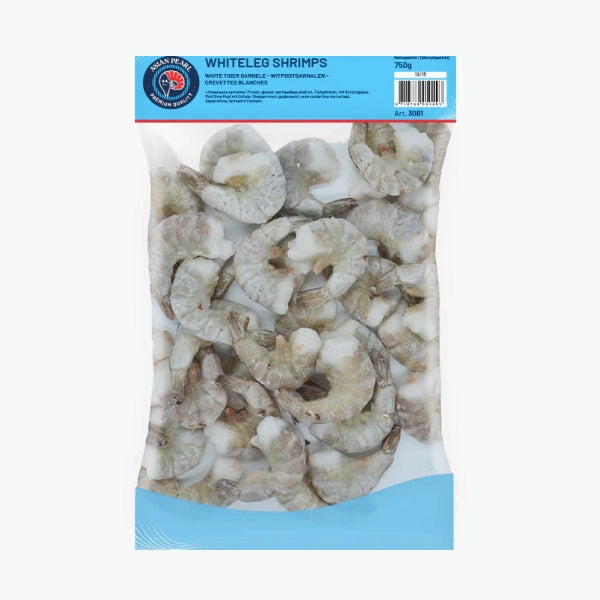 White Tiger Garnele, roh, ohne Kopf, mit Schale, 13/15