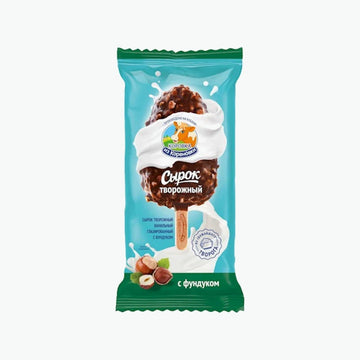 Quark bar with milk chocolate and hazelnuts 50 g