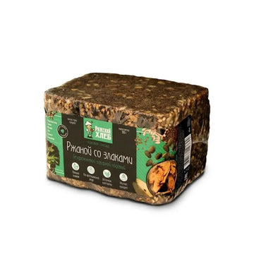 Riga Brot Roggenbrot mit Getreide ohne Hefe, gebacken