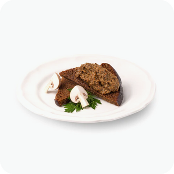 Hähnchenleber-Pastete mit Pilzen