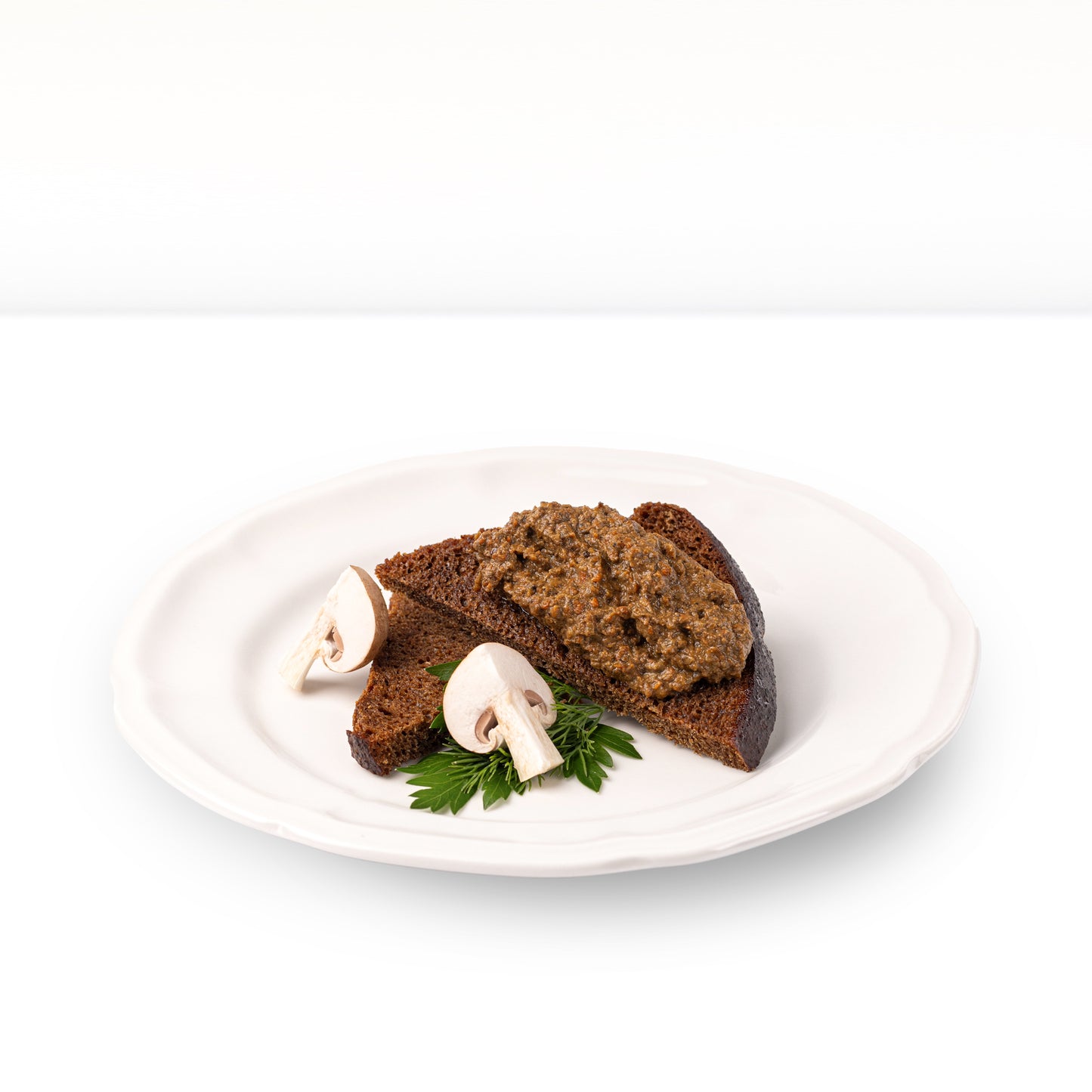 Hähnchenleber-Pastete mit Pilzen