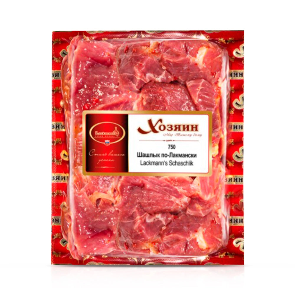 Lackmann Schaschlik aus Schweinefleisch