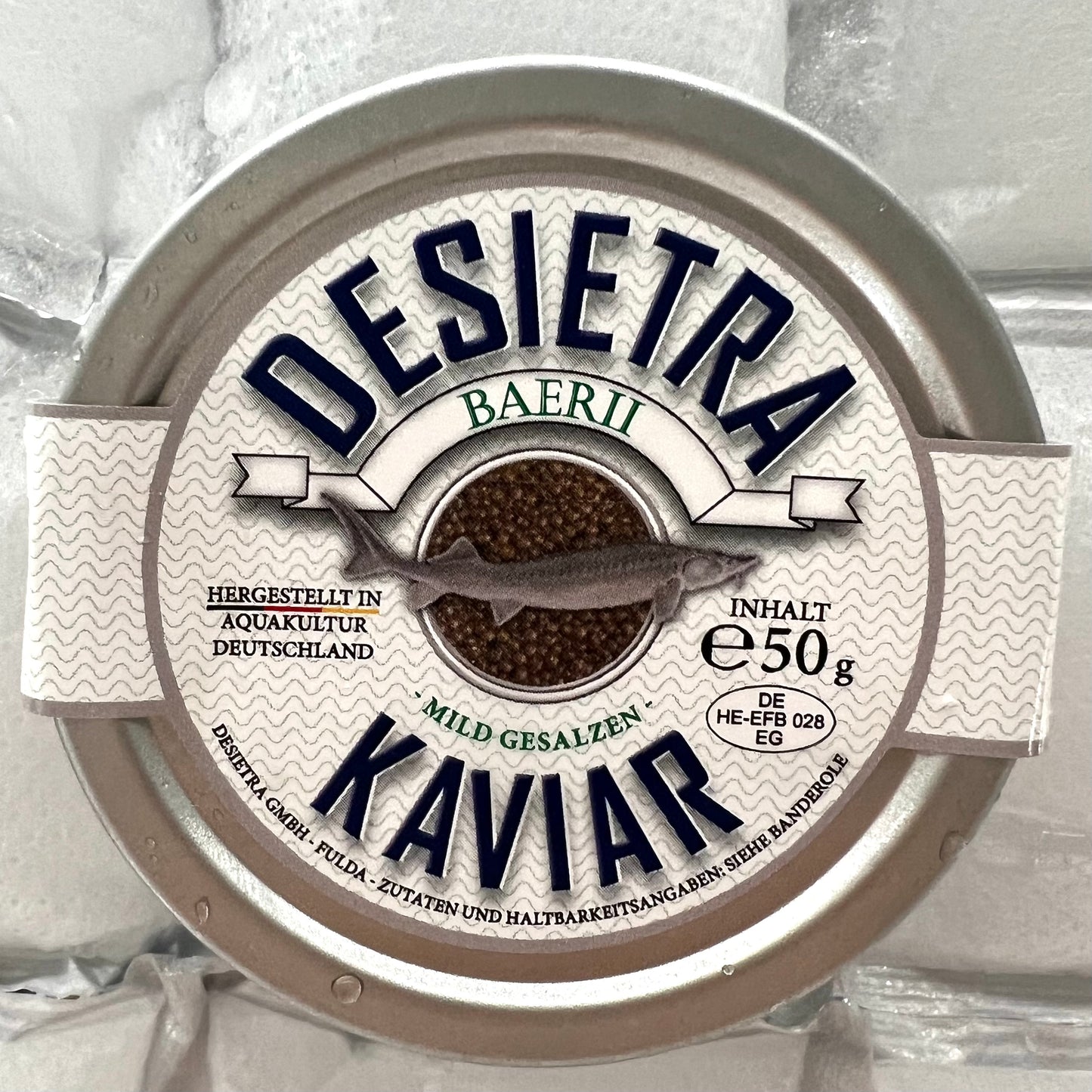 Deutscher schwarzer Baerii-Kaviar