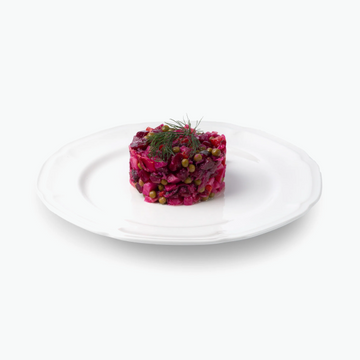 Gemüsesalat „Vinegret“, gekühlt