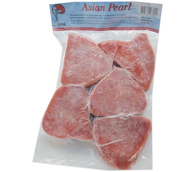 Thunfischfilet Scheiben, roh