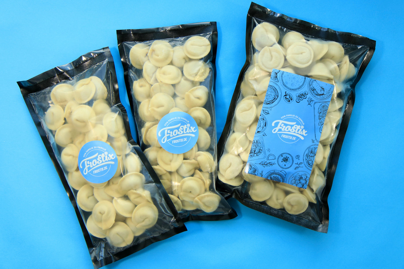 Pelmeni mit Kalbfleisch