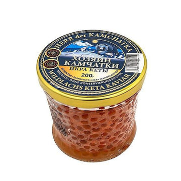 Kaviar Keta Premium – Leicht gesalzen, ohne Konservierungsstoffe