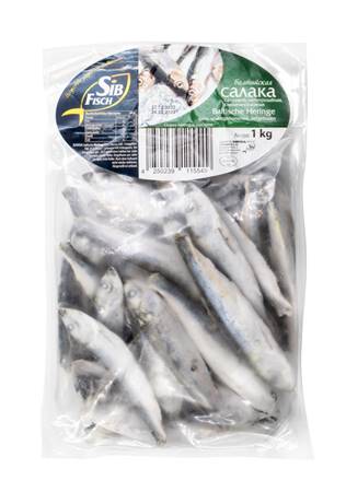 SibFisch Baltische Heringe mit Kopf