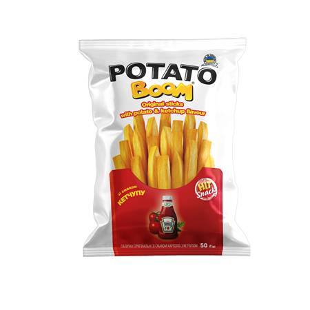 Potato Boom Maisstäbchen Ketchupgeschmack