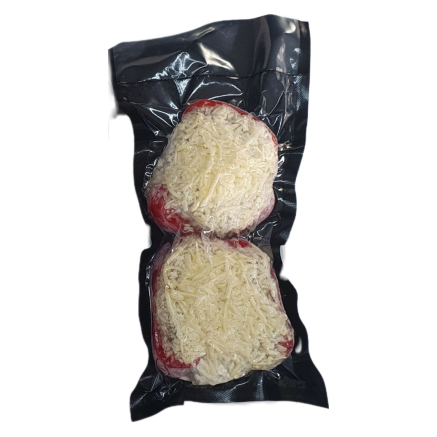 Paprika Hälfte mit Hackfleischfüllung