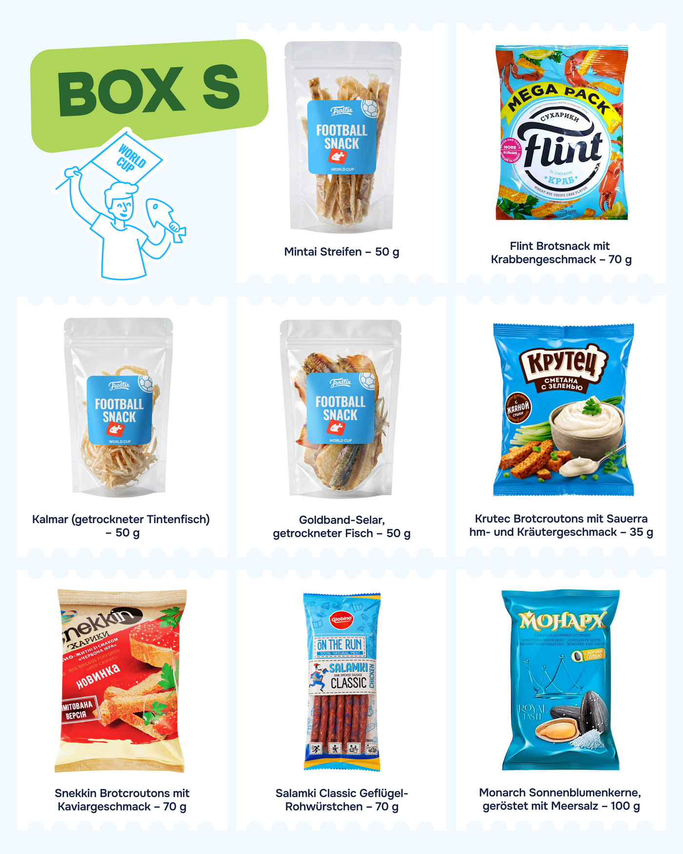 Fußball-Box WM 2026 von Frostix — BOX S