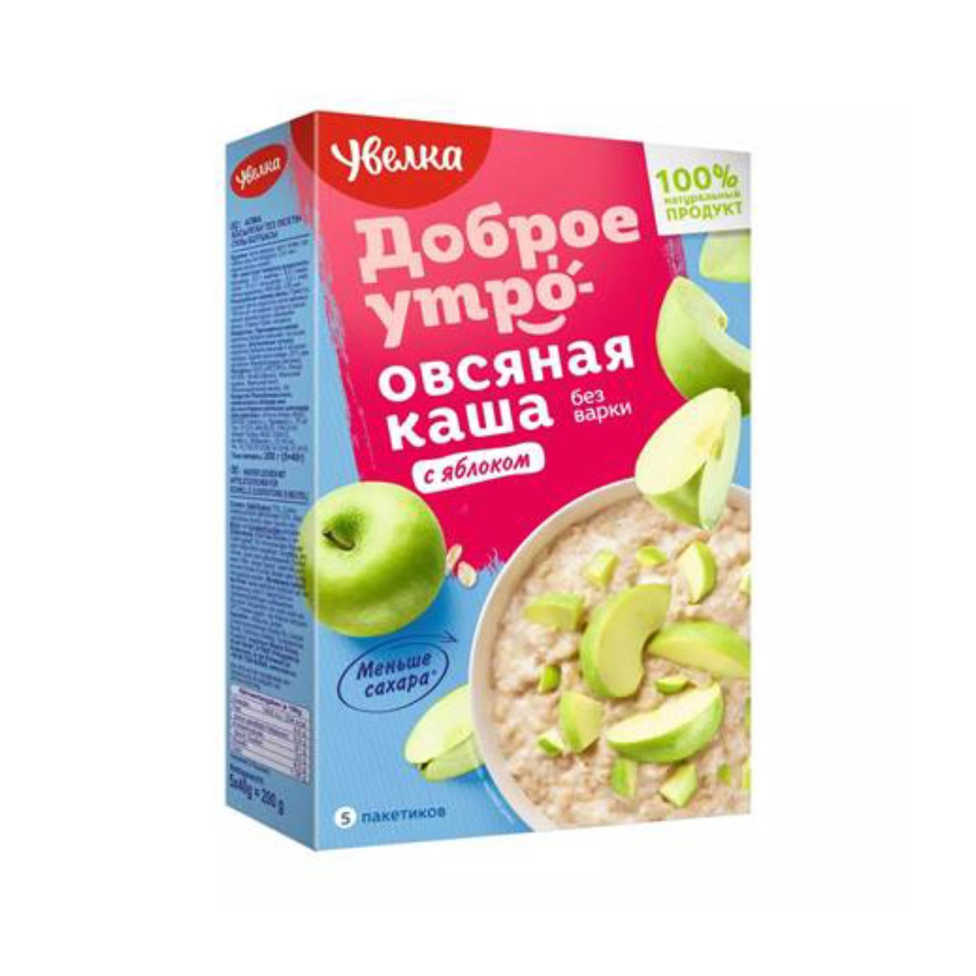 Uvelka Haferflockenbrei mit Apfel