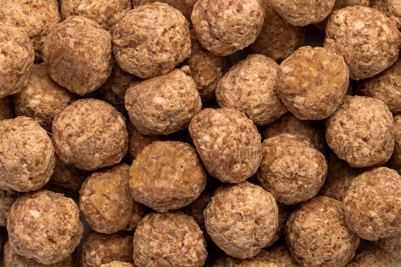 Fleischkloesschen aus Putenfleisch, handgemacht