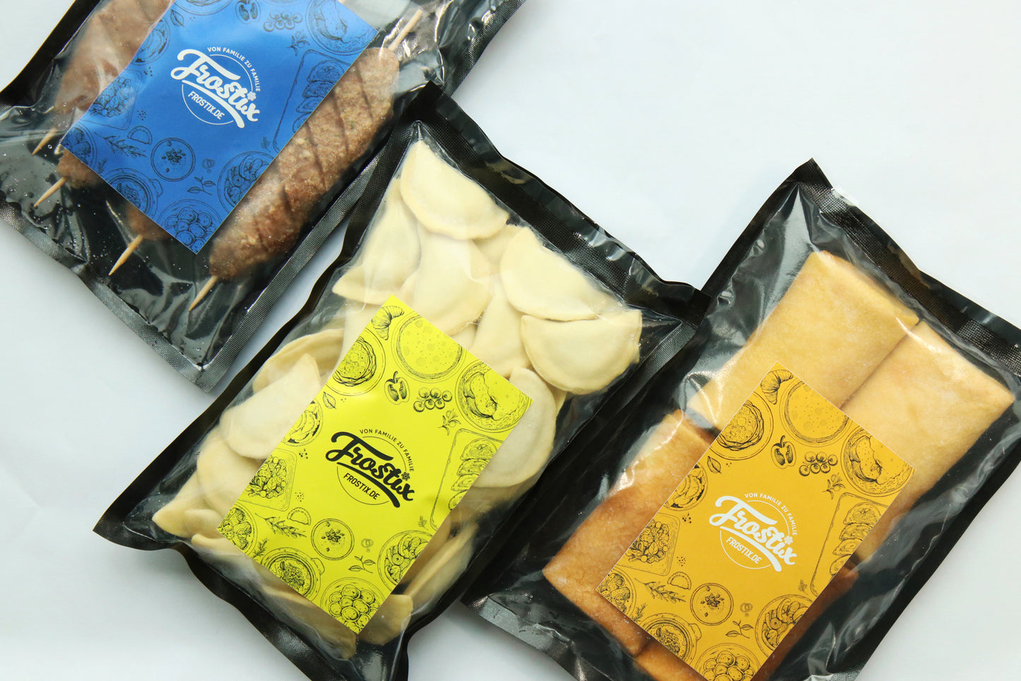 Wareniki mit Kartoffeln und Zwiebeln, handgemacht