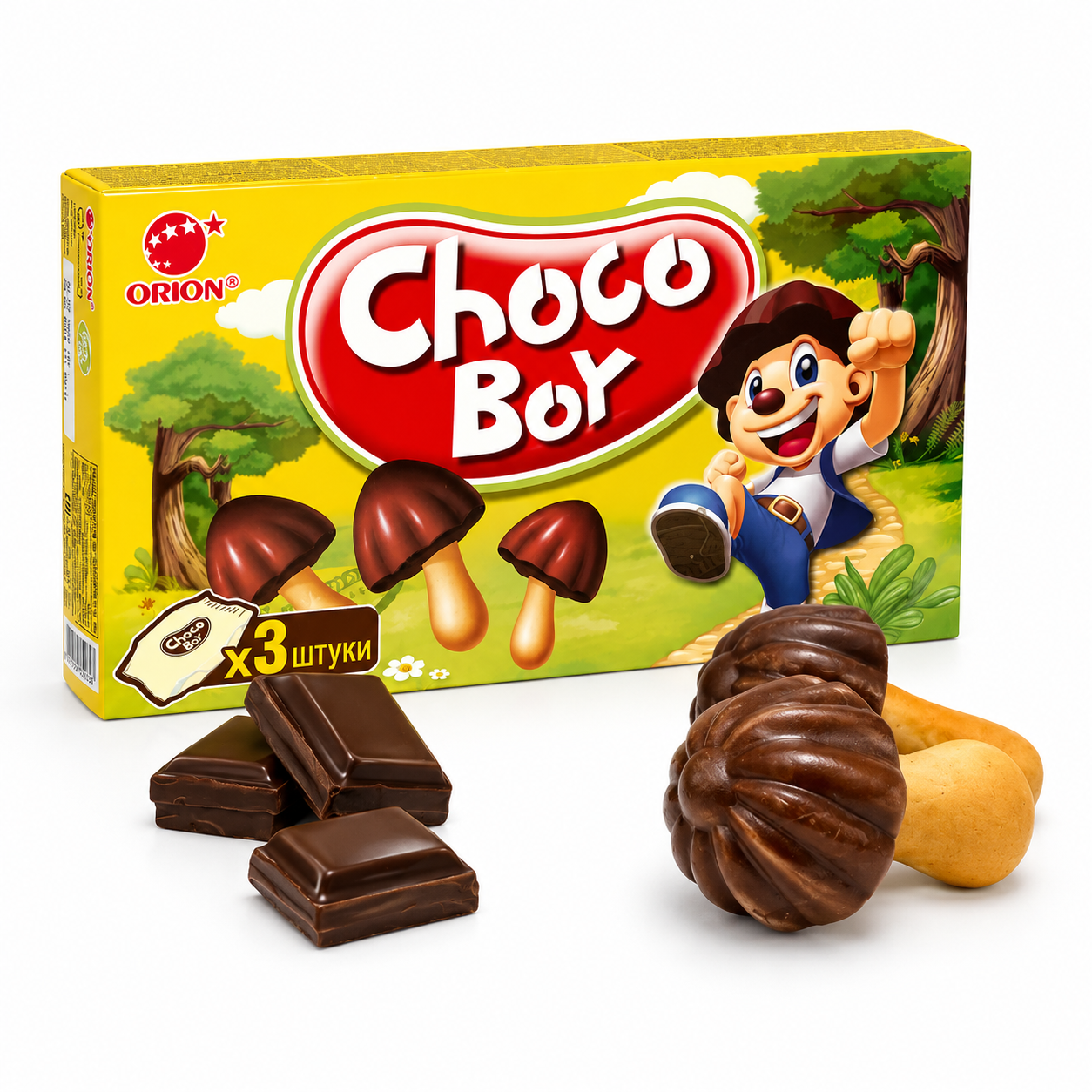 Печенье Orion Choco Boy