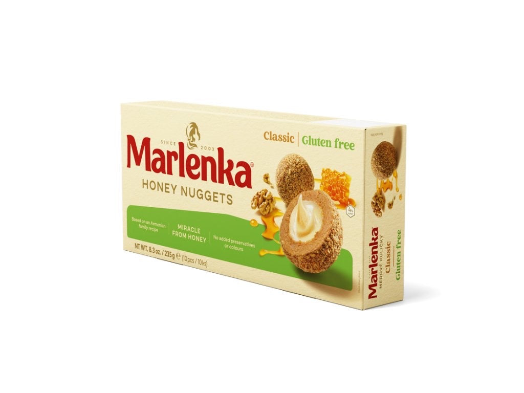 Marlenka Gebäckkugeln mit Honig, glutenfrei