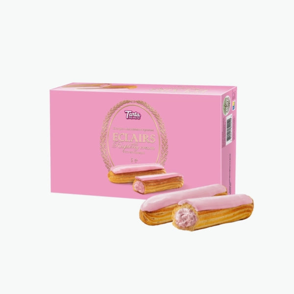 Tarta Eclair mit Himbeercreme