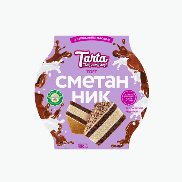 Tarta торт "Сметанник"