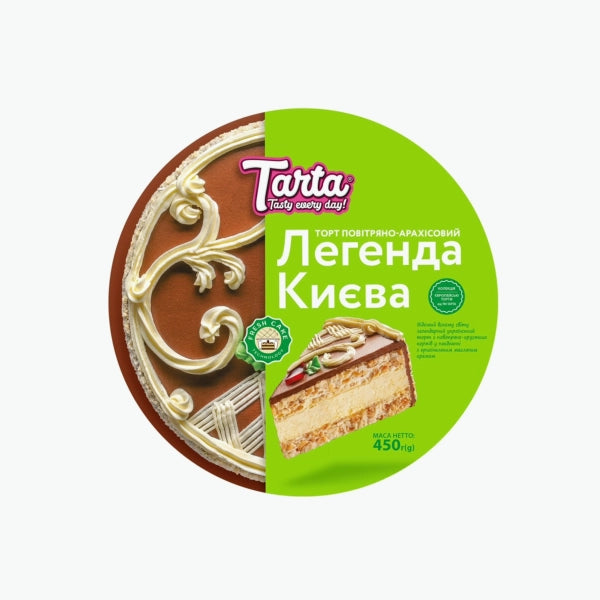 Tarta торт "Легенда Киева" с арахисом