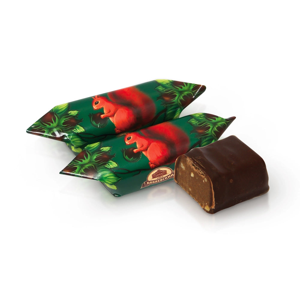 Chocolate pralines “Belochka”