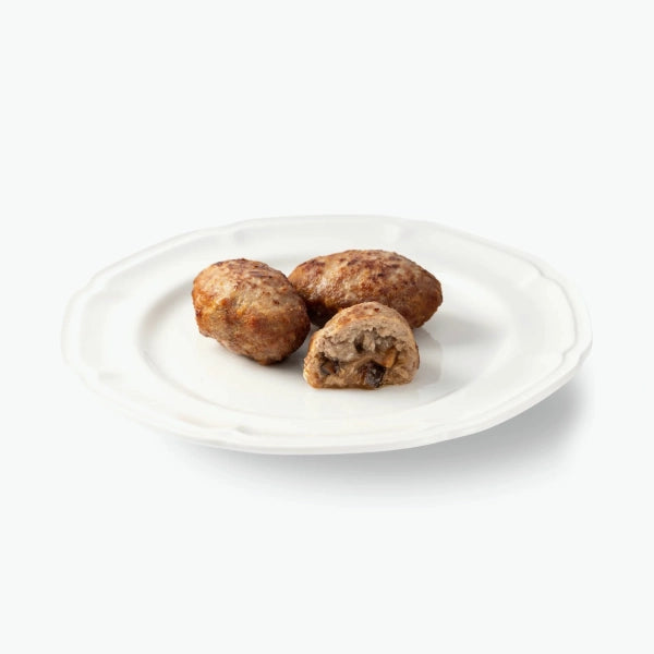 Котлеты “Зразы” с грибной начинкой, сделано вручную