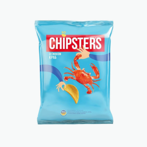 CHIPSTERS Kartoffelchips mit Krabbengeschmack