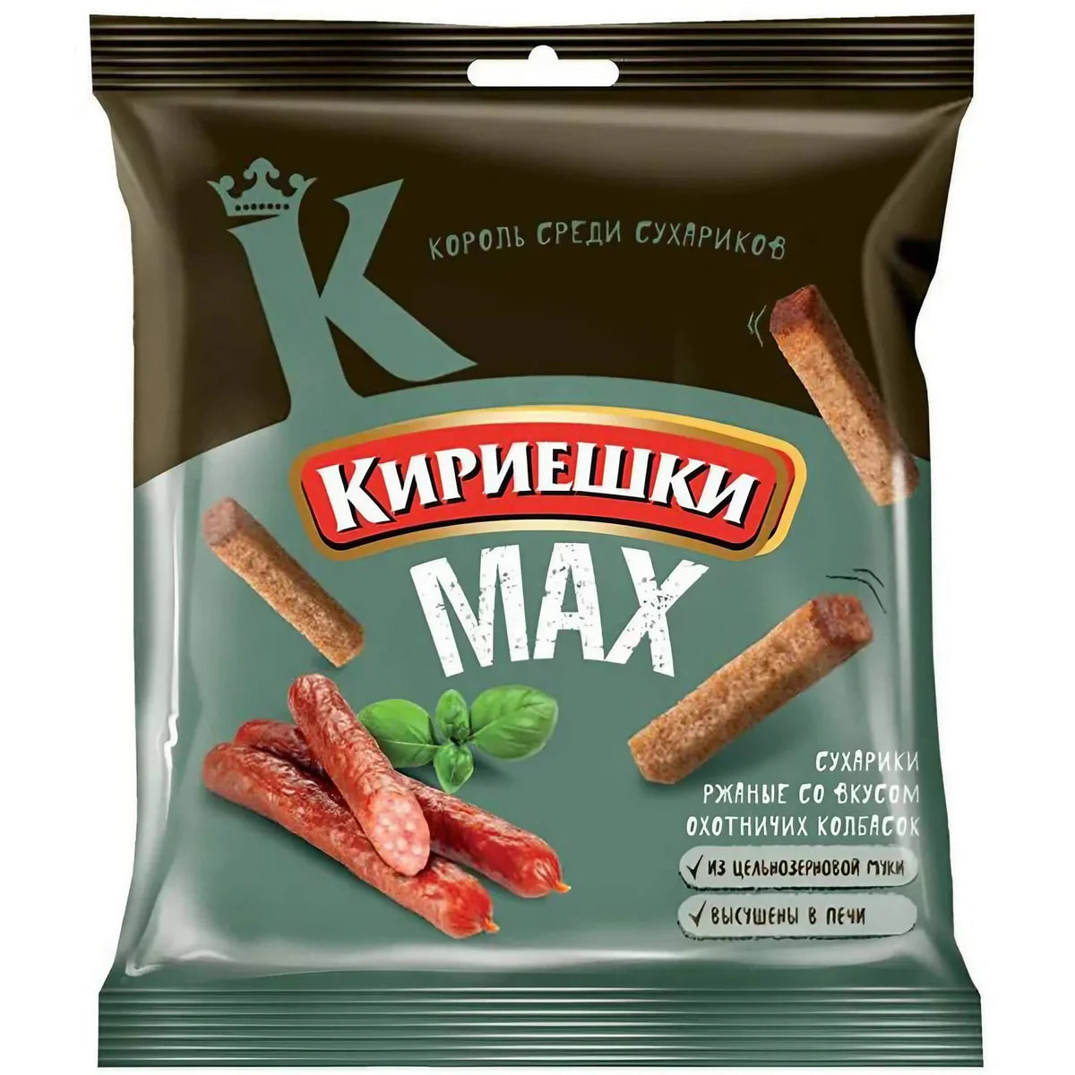 Kirieshki Max Brotcroutons Würstchen-Geschmack