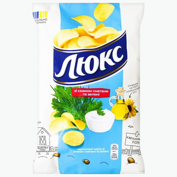 Lux Chips mit Sauerrahm- und Kräutergeschmack