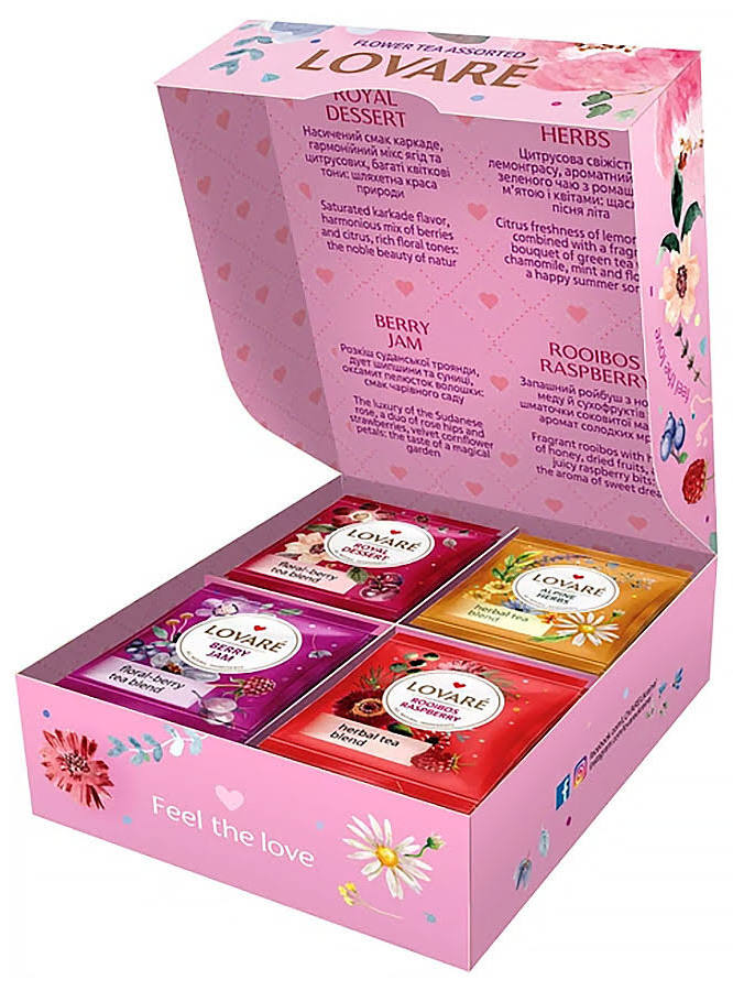 Lovare Tee-Set "Sortiment Blumentee"
