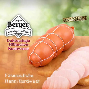 Gekochte Hähnchenwurst „Doktorskaja“