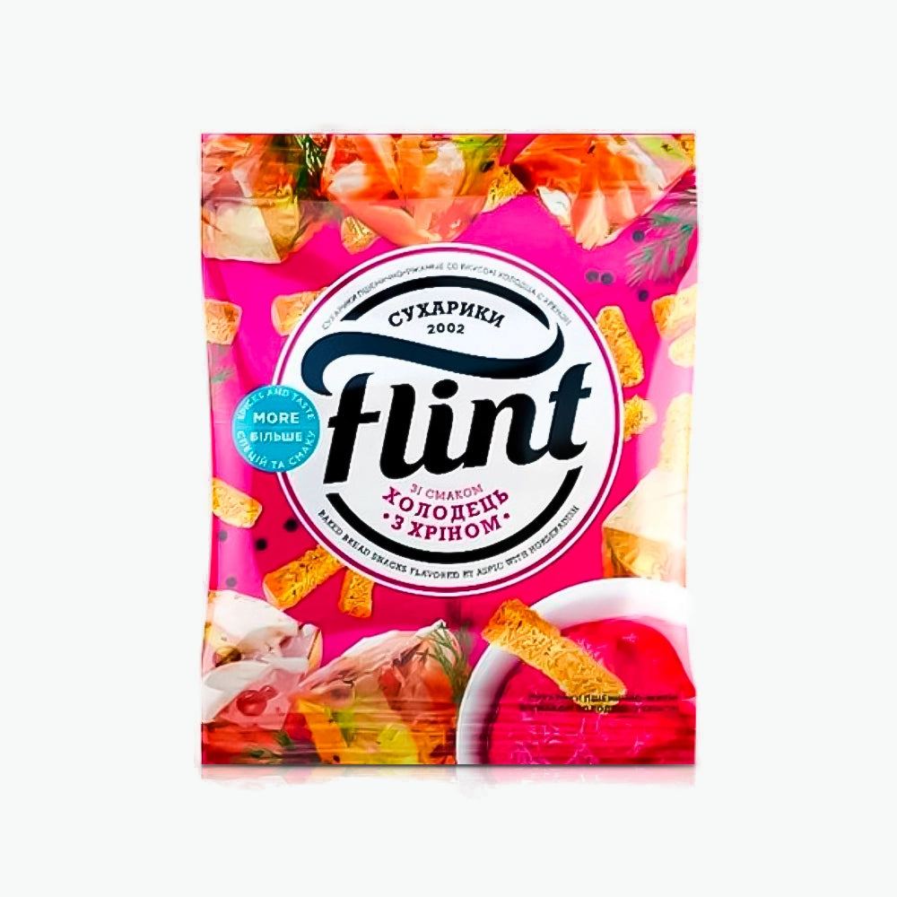 Flint Brotsnack mit Meerrettich-Sülze-Geschmack