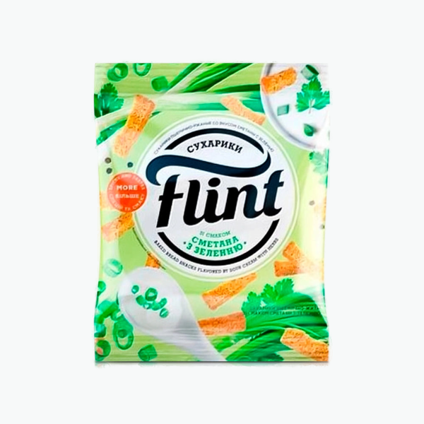 Flint Brotsnack mit Sauerrahm-Kräutergeschmack