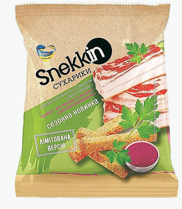 Snekkin Brotcroutons Schinken Meerrettich- Geschmack