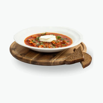 Borsch vegan mit Pilzen