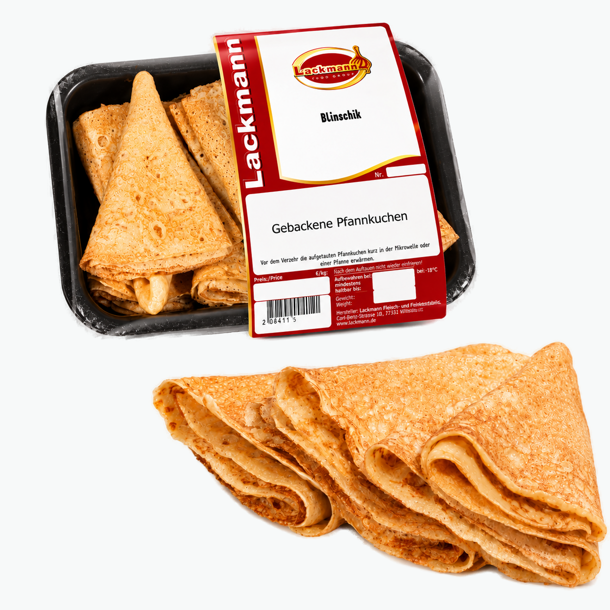 Gebackene Pfannkuchen