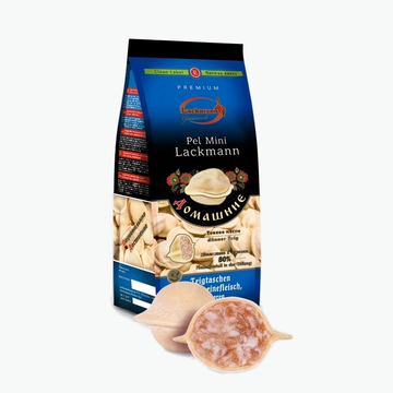 Lackmann Pelmeni "Domaschnije" mit Schweinefleischfüllung