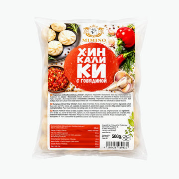 Mimino Chinkali mit Rindfleisch