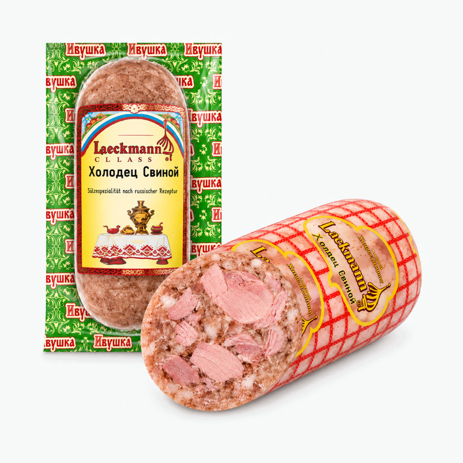 Sülzespezialität „Holodez“ aus Schweinefleisch