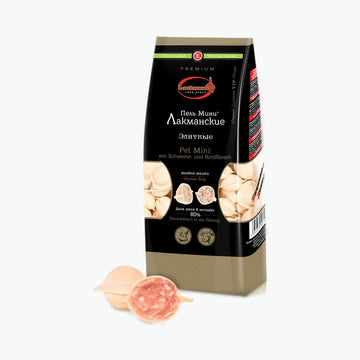 Lackmann Pelmeni  "Elitnye" mit Schweine- und Rindfleischfüllung