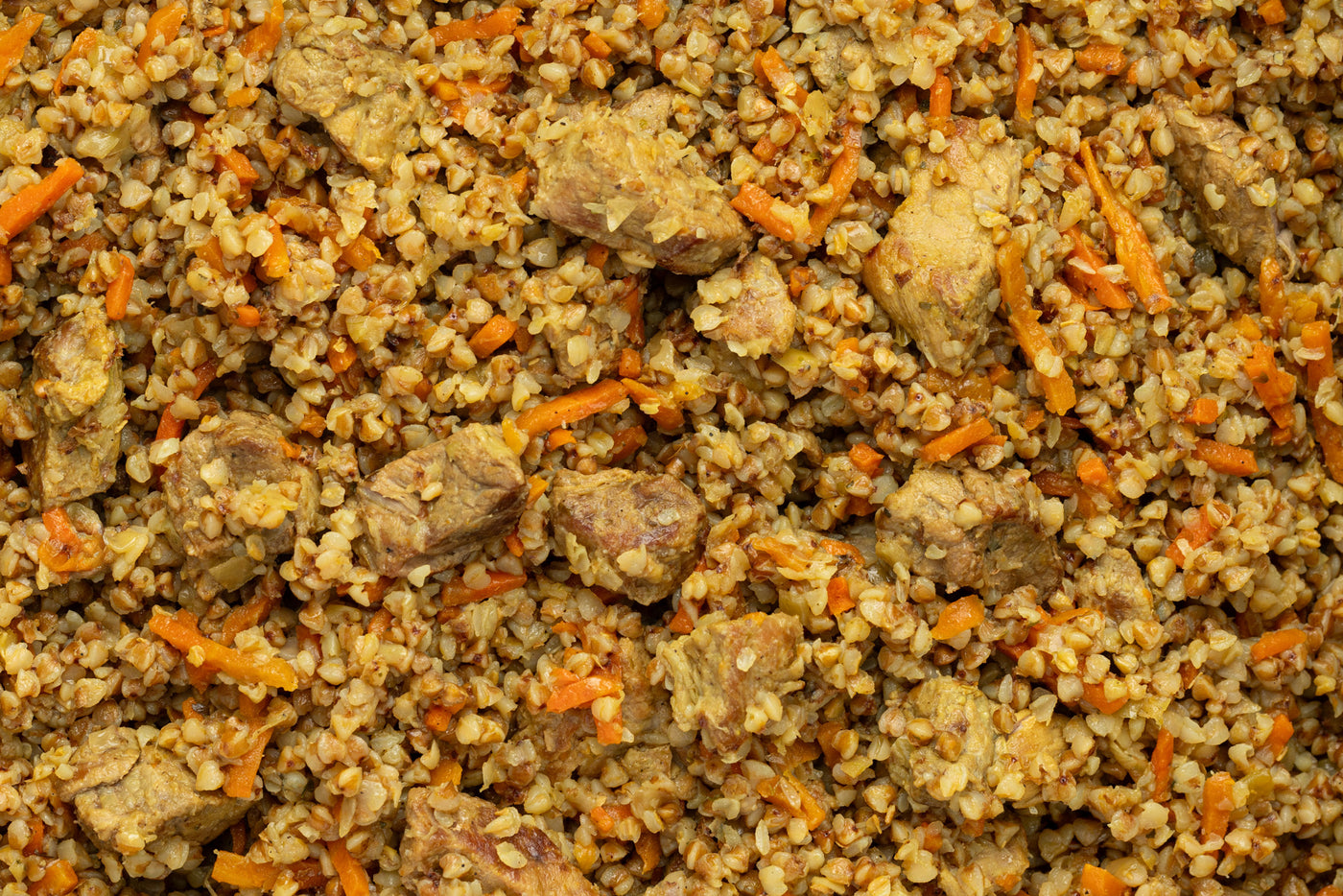 Buchweizen mit Schweinefleisch