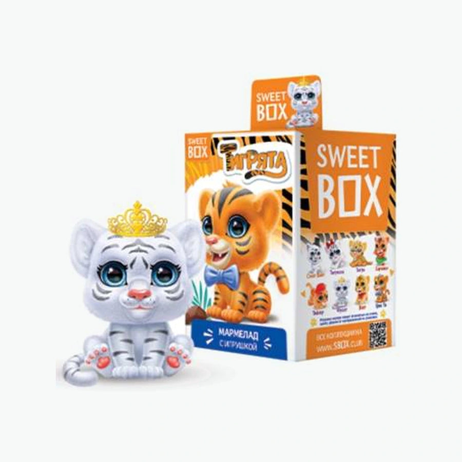 Sweet Box Fruchtgummis mit Tiger cubs
