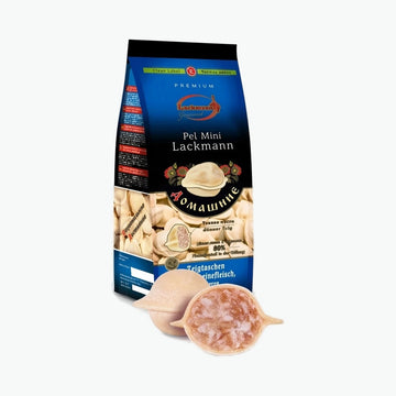 Lackmann Pelmeni "Domaschnije" mit Schweinefleischfüllung
