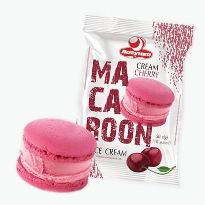 Lasunka Eis Macaron Kirsche