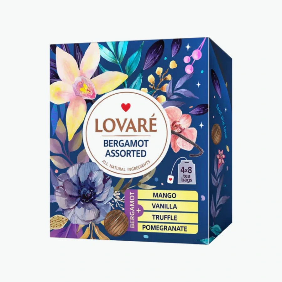 Lovare black tea set with bergamot 64 g